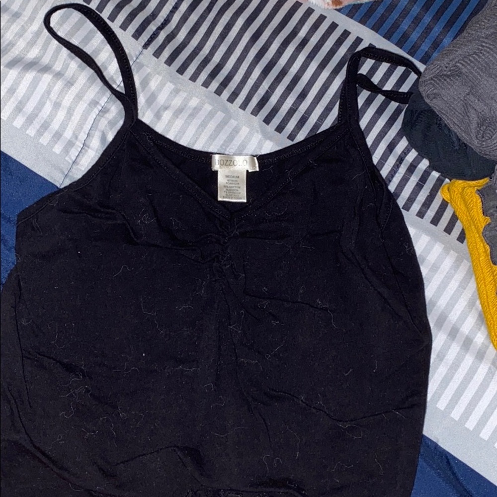 Black tang top